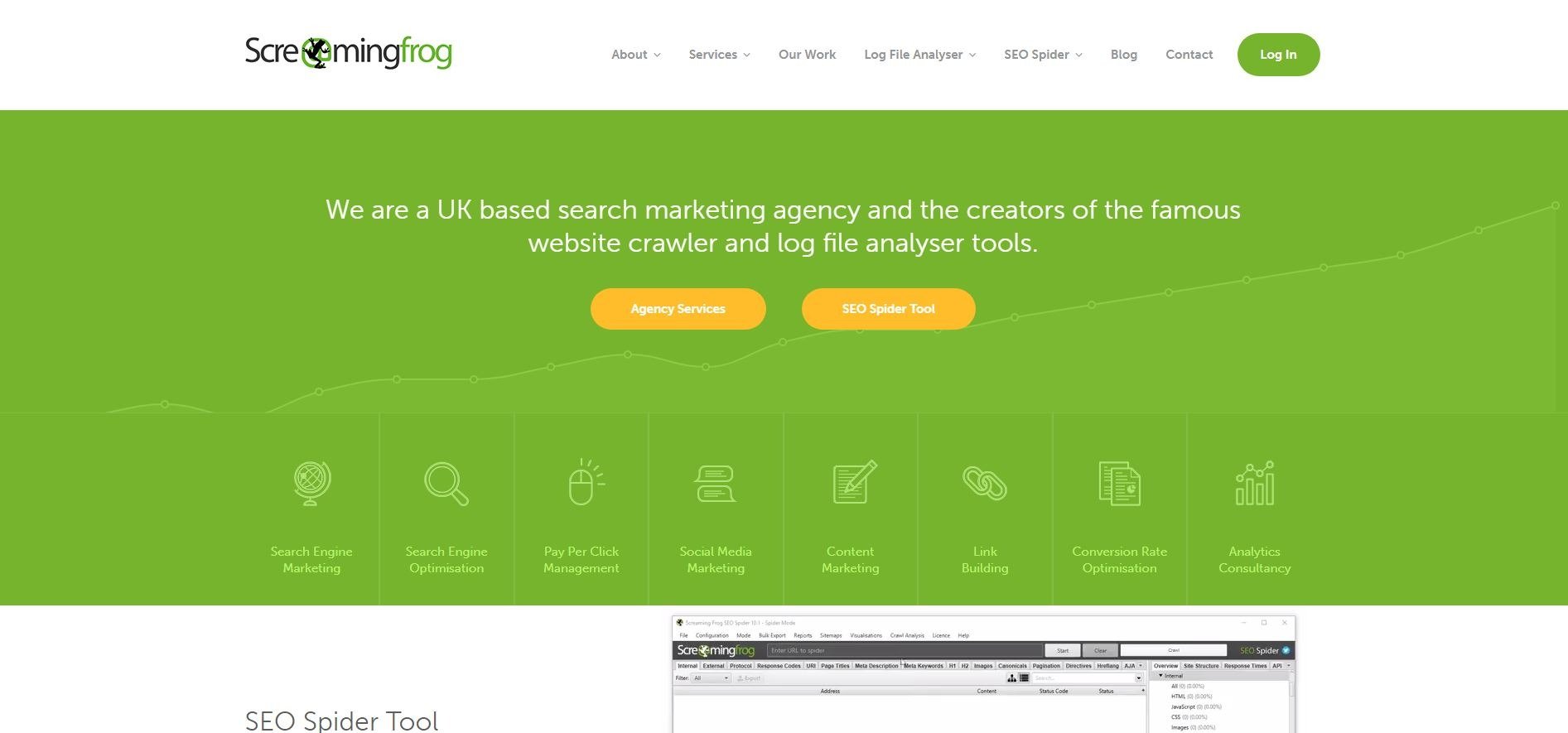 Screaming Frog SEO Tool
