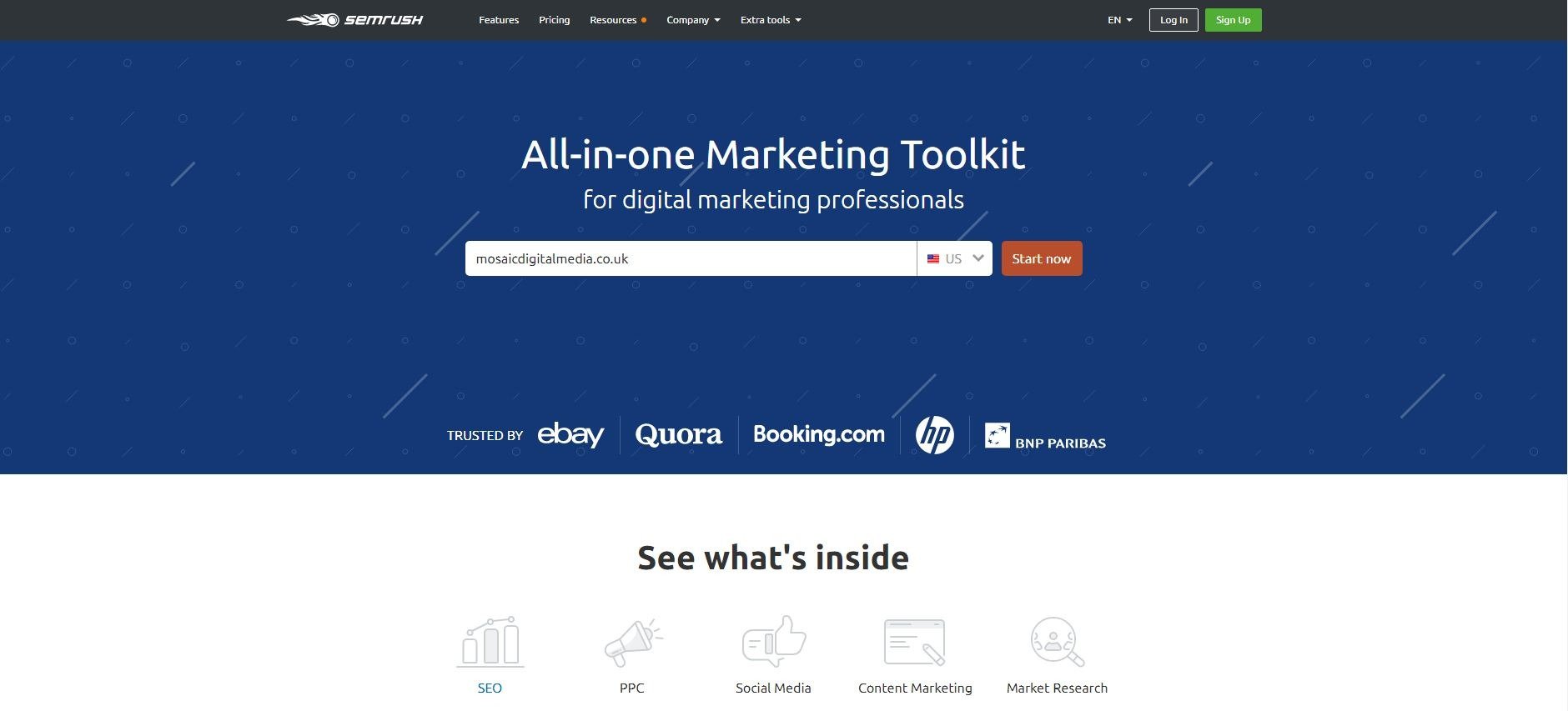 SEMrush SEO Tools