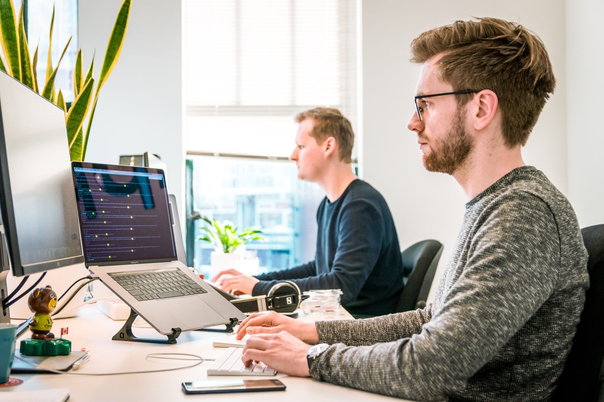 Employees working In An Office