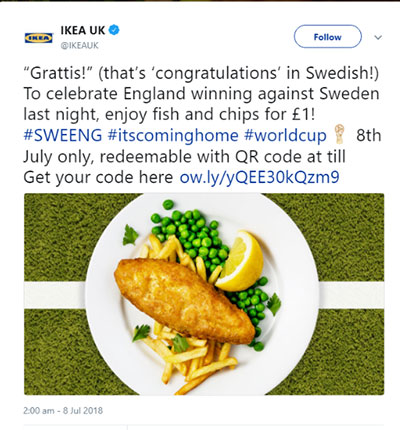 World Cup Marketing at IKEA