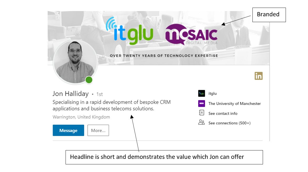 linkedin profile