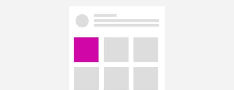 Instagram social media size