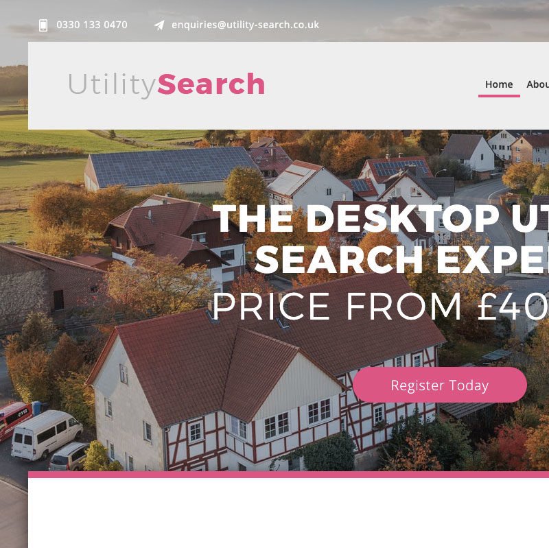 Web Design Warrington Example (Mosaic Digital Media Utility Search Sneak Peak)