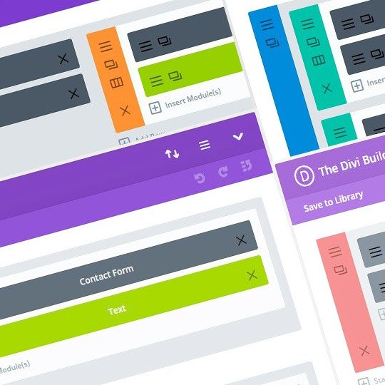 Editing a website with Divi Builder