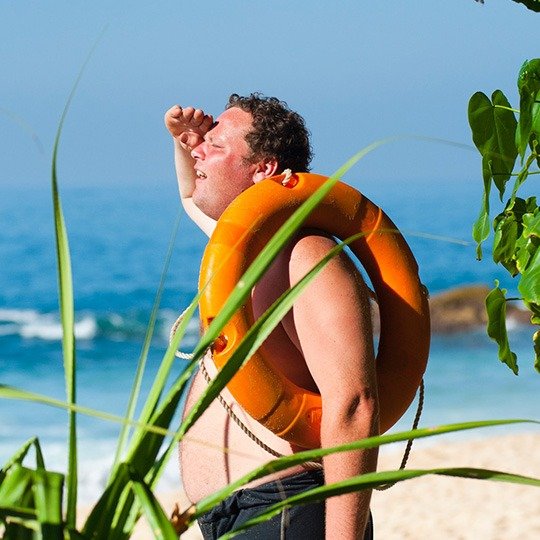 Finding humour in the heatwave