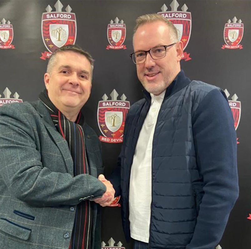 We’ve teamed up with Salford Red Devils!